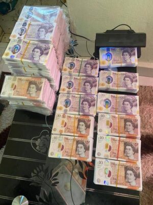 FAKE BRITISH POUNDS FOR SALE